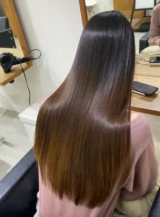 ロング 🎀Maho🎀ボブ × 透明感カラーのヘアスタイル