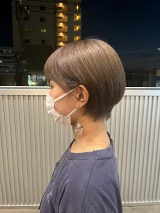 ショート 福田 しずくのヘアスタイル
