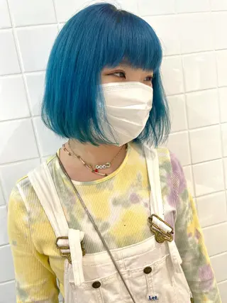 ミディアム カラー 🇰🇷カルマパーマ kaito🇰🇷のヘアスタイル