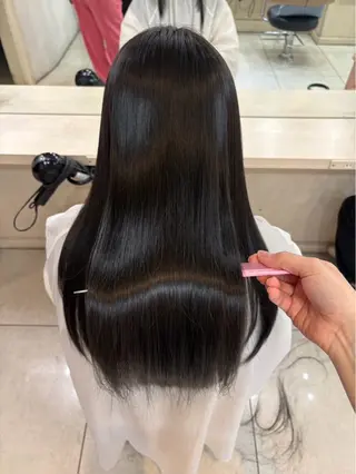 ✨髪質改善縮毛矯正 酸性ストレートのヘアスタイル