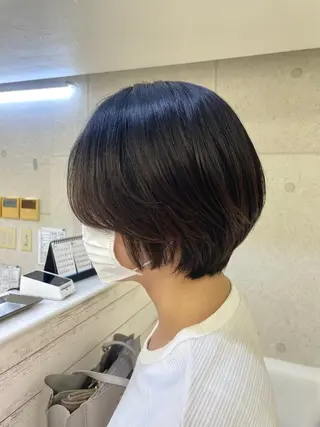 ショート 簡単スタイリングヘア 💫ﾖｺﾊｼのヘアスタイル