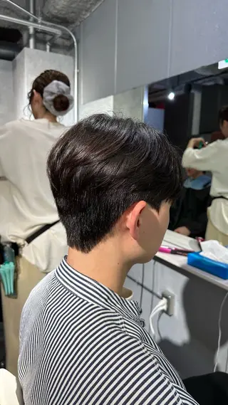 メンズ 和 ／韓国メンズスタイルのヘアスタイル