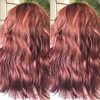 ロング カラー Hanna by W_SALONのヘアスタイル