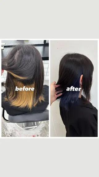 ミディアム カラー 🌼あいり🌼 JILLSTUDIOのヘアスタイル