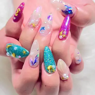 ネイル ネイリストYuri シェルウェリナ船橋のネイルデザイン