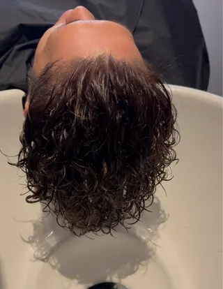 パーマ メンズ SALOWIN 高崎所属・【ブリーチ特化👑】 高橋大樹のヘアスタイル