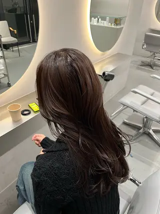 ロング カラー ヘアアレンジ 原宿・デザインカラー YUI🤍ྀིのヘアスタイル