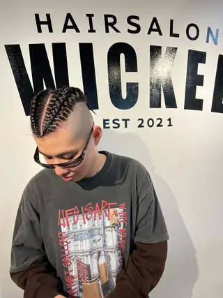 ヘアアレンジ メンズ 津田 莉子のヘアスタイル