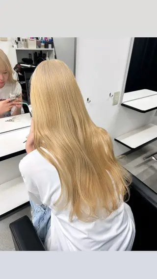 ロング REV.所属・堀川咲/ｃｕｔ✂︎/ 𝚛𝚎𝚟./大阪のヘアスタイル