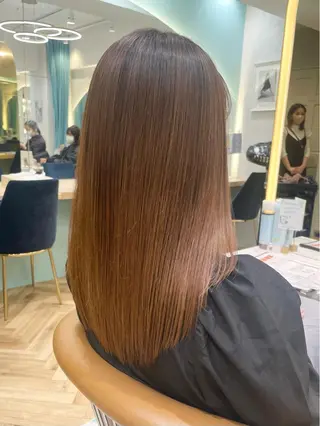 セミロング 産休中2026.4月 復帰予定/野崎華代のヘアスタイル