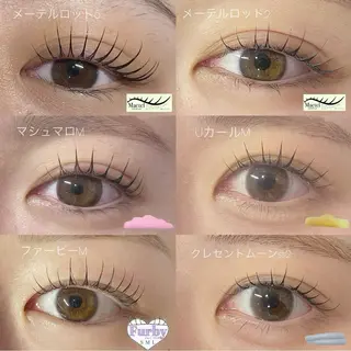 マツエク・マツパ eyelist karen✉️🤍のマツエク・マツパデザイン