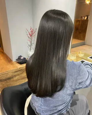 ロング カラー akane/ボブ /オリーブ/ブラウンのヘアスタイル