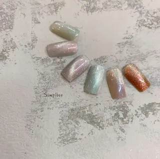 ネイル シンプリー🧚🏻 ワン👗渋谷店もえなのネイルデザイン