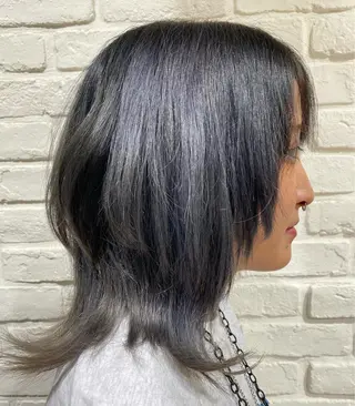 ミディアム 竹嶌 啓人のヘアスタイル