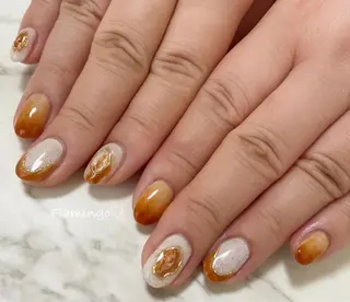 ネイル 40代からの爪を守る ×ケア重視サロン♡のネイルデザイン