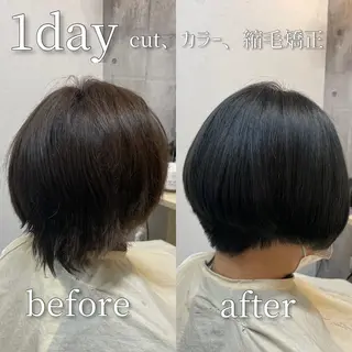 ショート 髪質改善カラー特化 井上秀樹のヘアスタイル