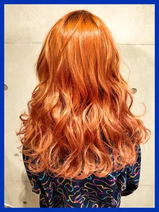 ロング カラー レイヤーカット× 髪質改善たもりのヘアスタイル