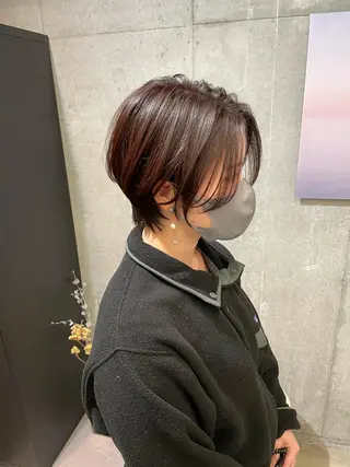 ショート カラー LiLi吉祥寺所属・【まとまるショート ボブカット】今井隆太のヘアスタイル