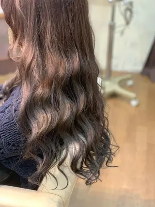 ロング カラー 清光 泰之のヘアスタイル