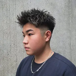 メンズ メンズ特化/パーマ/ メッシュ/竜成のヘアスタイル