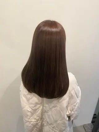 ミディアム カラー 🍑 モモカ🍑のヘアスタイル