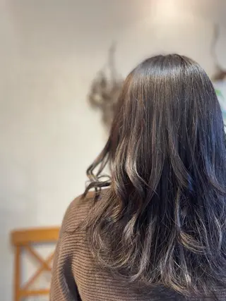 ロング カラー 後藤 千里のヘアスタイル
