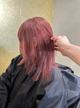 ミディアム 心斎橋カットモデル/ カノンのヘアスタイル
