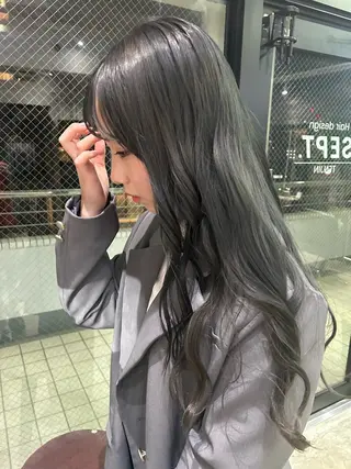 ロング カラー Ravo所属・キラ/ ブリーチモデル募集中のヘアスタイル