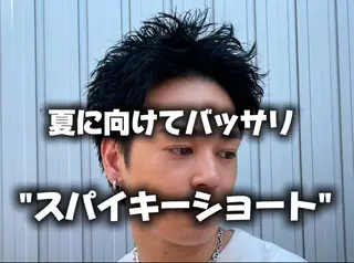 ショート パーマ メンズ 亀井隆汰/メンズ専門 パーマ特化美容師のヘアスタイル