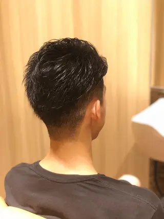 ショート メンズ 💈BroTokyo Kazuのヘアスタイル