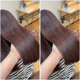 セミロング 森島 愛梨のヘアスタイル