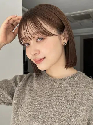 ショート Elsa the leap元町店所属・Elsa アヤカのヘアスタイル