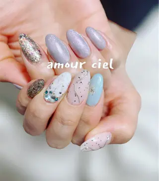 ネイル amour ciel所属・amour ciel あゆみ…☺︎のネイルデザイン