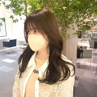 ロング 巻ける縮毛矯正/艶 カラーchika🩵のヘアスタイル