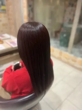 ロング 岡山 綺更のヘアスタイル