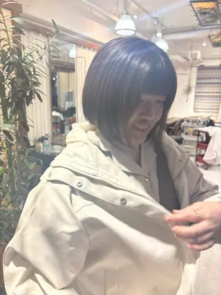 ショート hair&make FORS所属・宇留間 涼香のヘアスタイル