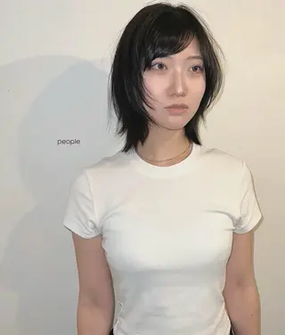ショート ボブ/艶髪カラー Fukaのヘアスタイル