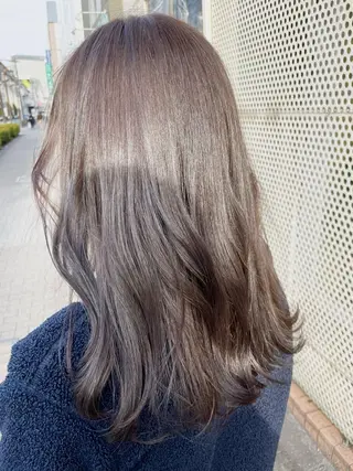 ミディアム カラー NAKAMURA 🦋のヘアスタイル