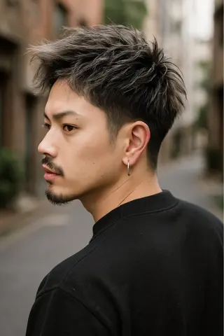 ショート TOKYO BARBER VASH所属・田中 大地のヘアスタイル