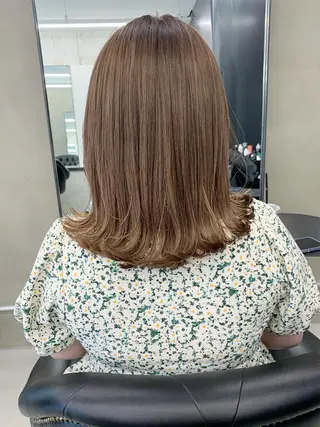 ミディアム カラー kimika🥑 メンズ/髪質改善のヘアスタイル