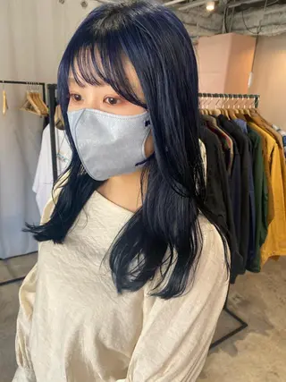 ロング カラー Hayashi Shioriのヘアスタイル