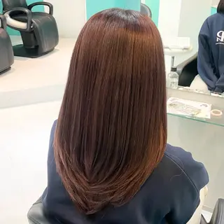 ロング カラー Natsuki 🫧インナーカラーのヘアスタイル