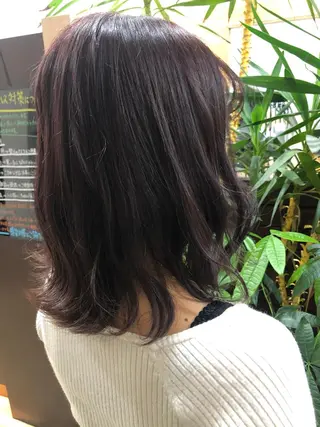 ミディアム カラー 仕上がり満足度 No.1池田篤史のヘアスタイル