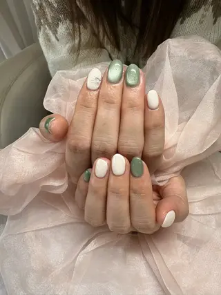 ネイル AOAQUA SHIORIのネイルデザイン