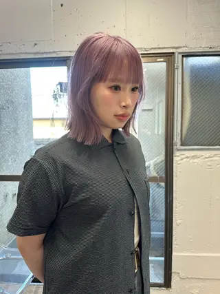 カラー ロングレイヤー ¥0🎀MEIのヘアスタイル