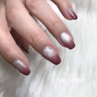 ネイル Nails MILAURO所属・MIYUKI /大人シンプルネイルのネイルデザイン