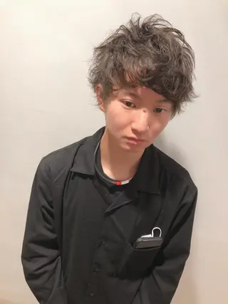 ミディアム メンズ beauty   resort akahige所属・山田 太陽のヘアスタイル