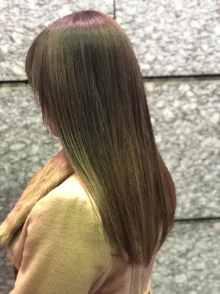 ロング カラー hair resort 粋　dua所属・✂️髪質改善 kane✂️のヘアスタイル