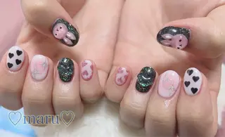 ネイル まるみ ♡のネイルデザイン