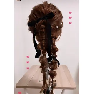 ヘアアレンジ fosta 女性専用サロン所属・moe🎀 透明感♡ガーリーのヘアスタイル